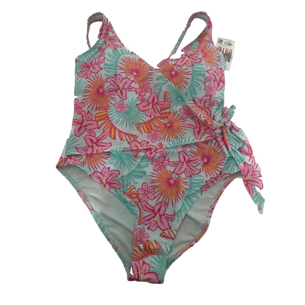 Member's Mark Ladies Family Swim Adjustable Strap XXL One Piece Swimsuit New